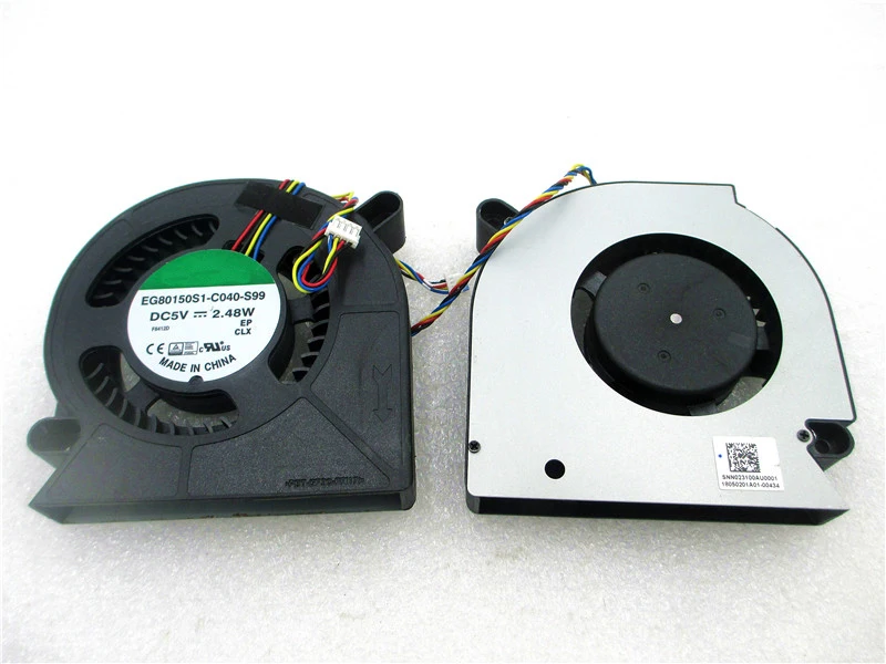 Ventilador de Cpu para Acer Z24880 23. B8qd1.007 Eg80150s1-c040-s99 5v 2.48w Snn023100at0001 Snn023100au0001 - Imagem 2