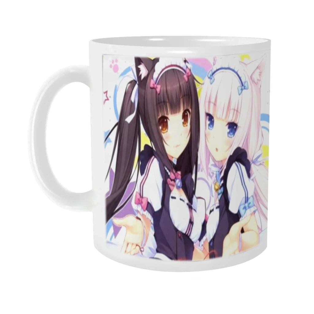 

Anime Nekoparas Kawaii Cute Ceramics Coffee Mugs Tea Cup Milk Cups Gifts Drinkware Coffeeware