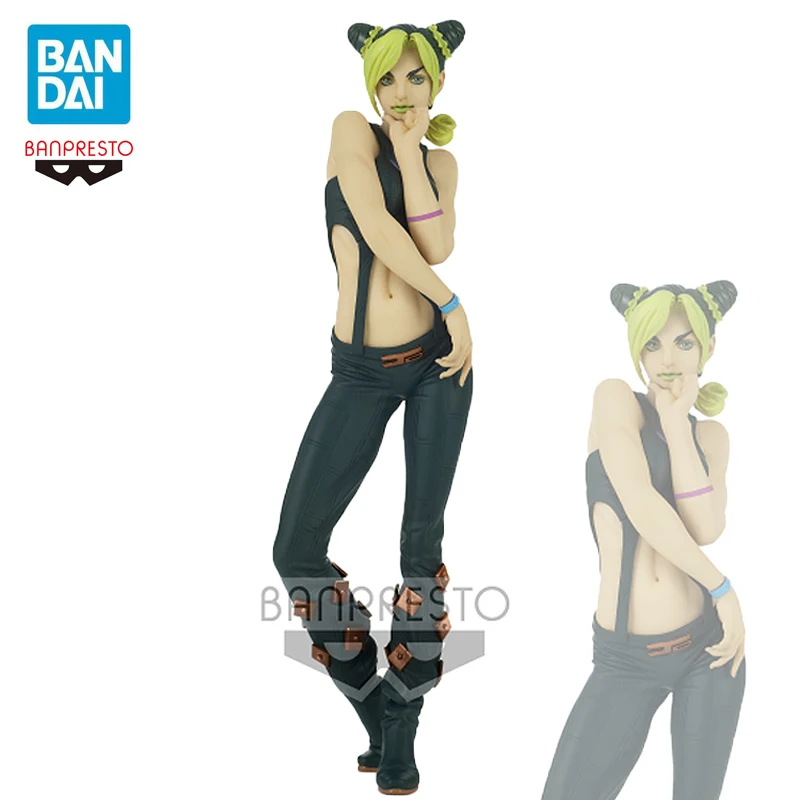 

In Stock Original Banpresto Grandista Jojo's Bizarre Adventure Jolyne Cujoh 26Cm Pvc Anime Figurine Model Toys for Boys Gift