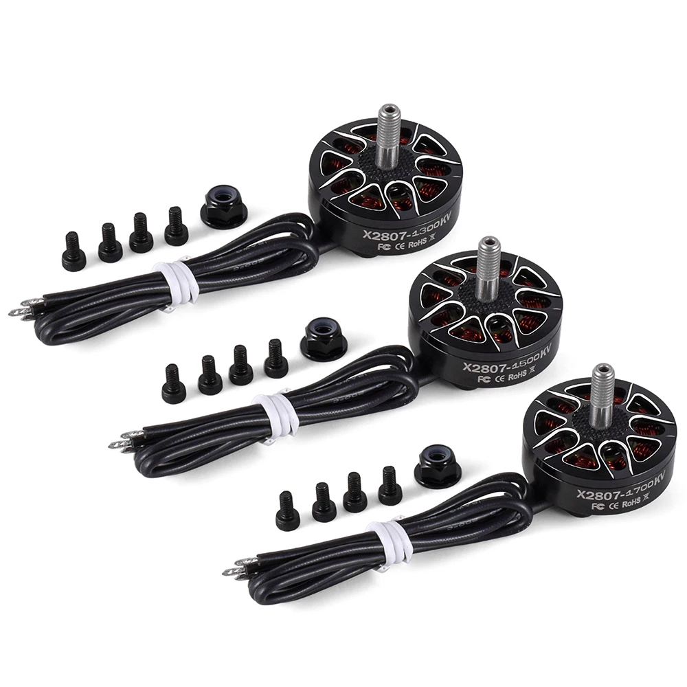 S504e7a5eac914b01b6a6ddc4b26f97bbA 9IMOD Brushless Motor X2807 X2812 900KV/1115KV/1300/1500/1700KV 2-6S 4mm Bearing Shaft Motor for RC FPV Racing Drone Multicopter