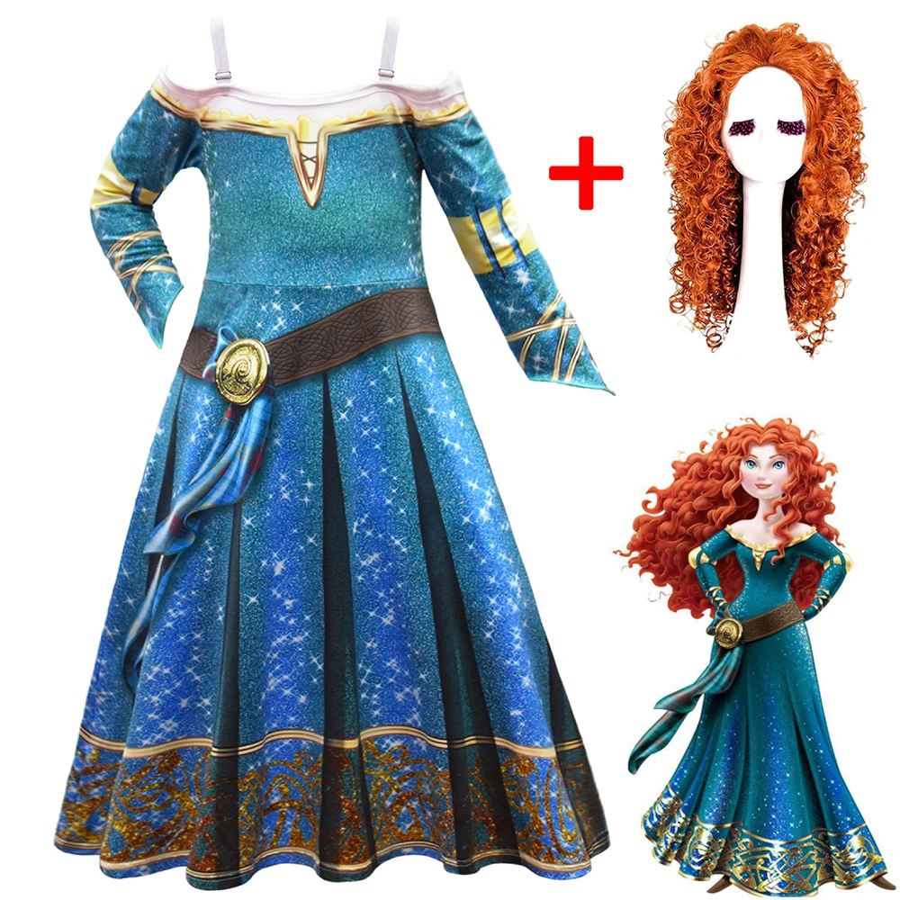 Costume Vestido Merida Brave Merida Costume Vestuario De Merida