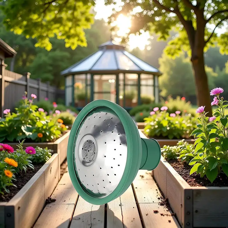 ABS Garden Watering Can Rose Head Flower Shower Head Watering Can Replacement Nozzle Garden Shower Head Garden Plant Sprinkle