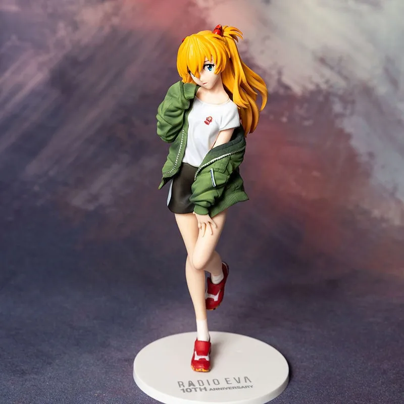 

NEON GENESIS EVANGELION Figure Anime Asuka Langley Soryu Ayanami Rei Children Toy for Girl Gift Collection Anime Action Figurine