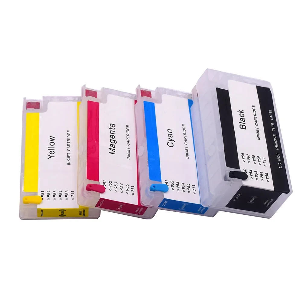 Refillable Ink Cartridge Compatible For HP 950 951 xl HP Officejet Pro 251dw 276dw 8100 8600 8610 8620 8630 8640 8650 8660