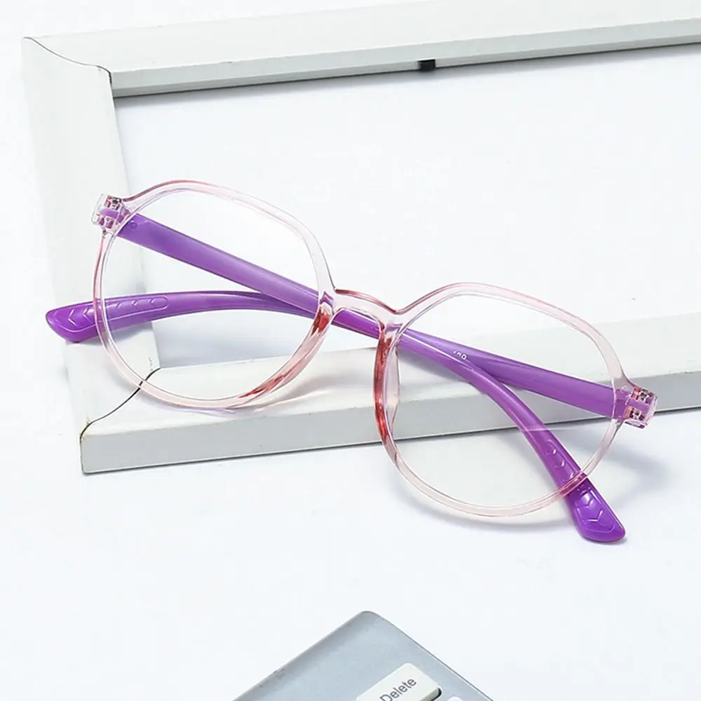 

Blue Ray Blocking Kids Anti-Blue Light Glasses Eye Protection Ultralight Round Eyeglasses PC Computer Goggles