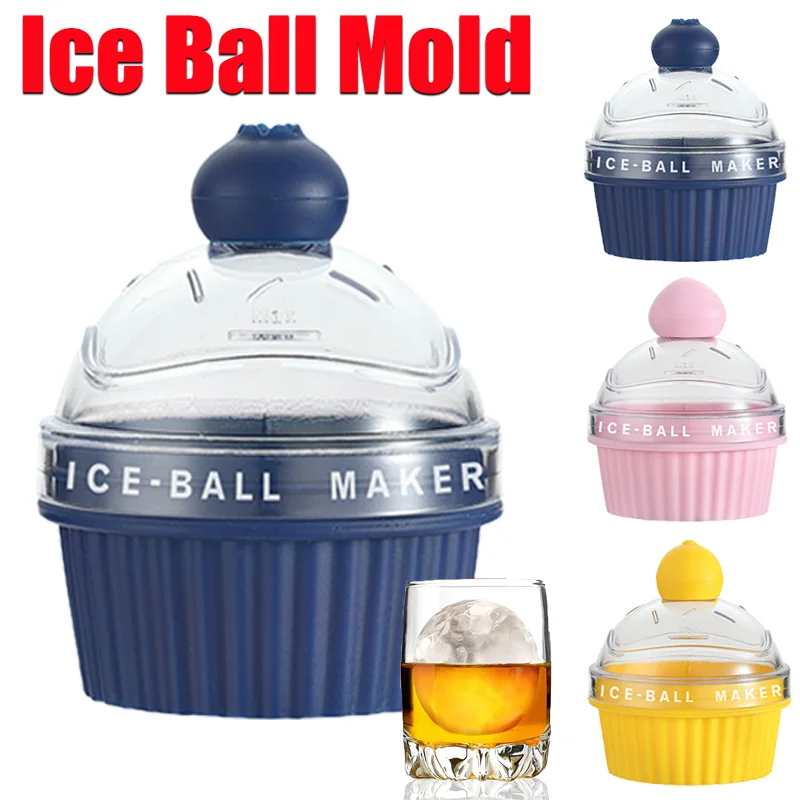 

Cake Designs Ice Hockey Ice Cube Mold Round Ice Ball Maker Mold Whisky Cocktail Ice Sphere Box Jelly Ice Cream Tool Bar Supplies