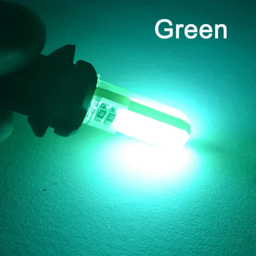 ตัวเลือกสินค้า หลอดไฟ LED หลายสี สำหรับรถยนต์ DC12V