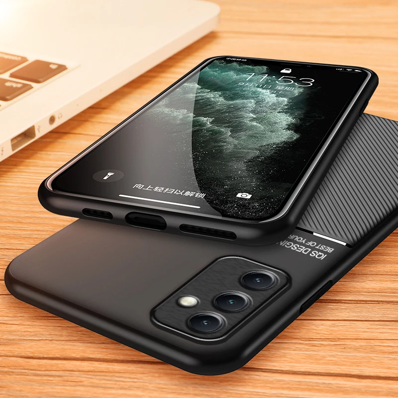 Til Samsung Galaxy A54 5G Taske Bilholder Plade Magnetisk Telefon Taske Til Samsung A54 a54 A 54 5g Blødt Silikone Læder Bagcover_voghion.com