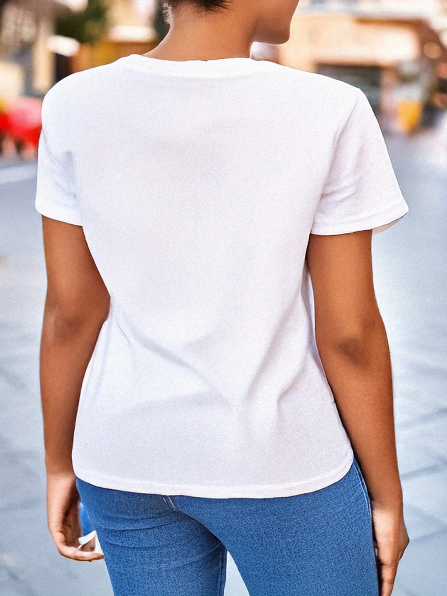 المرأة روك آند رول الصلب مسمار الشفاه طباعة تي شيرت عارضة طاقم الرقبة قصيرة الأكمام أعلى ل تي شيرت الصيف النساء الملابس