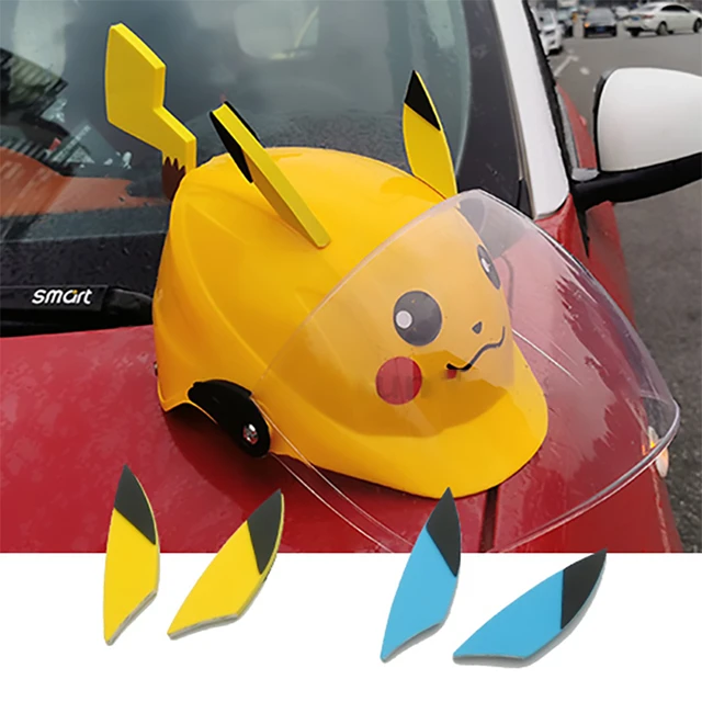 Bonito dos desenhos animados pokémon carro adesivos pikachu sapo semente  carro motocicleta carro elétrico graffiti adesivo à prova dwaterproof água  - AliExpress