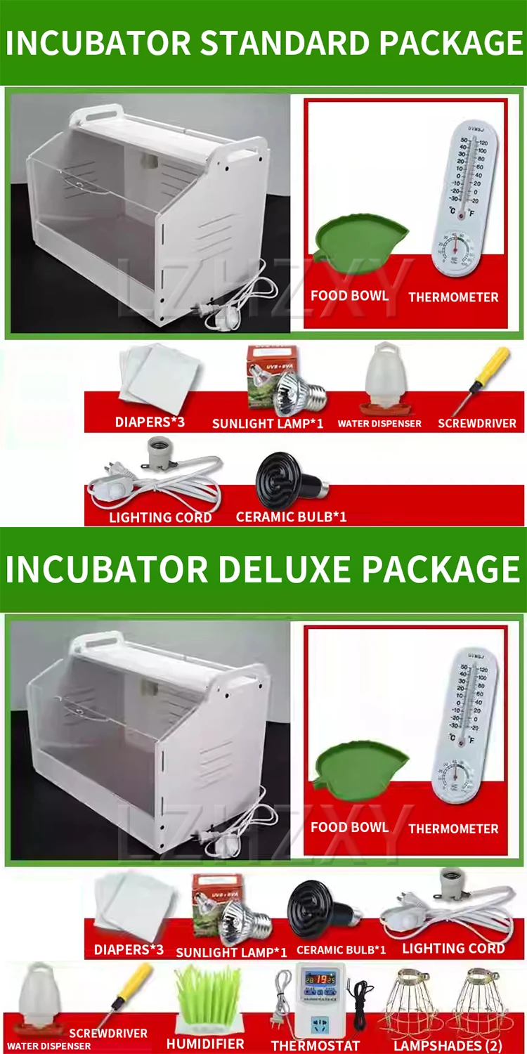Chick Incubator, Quail/Duckling Heating and Incubation Box, Poultry Farm Incubat