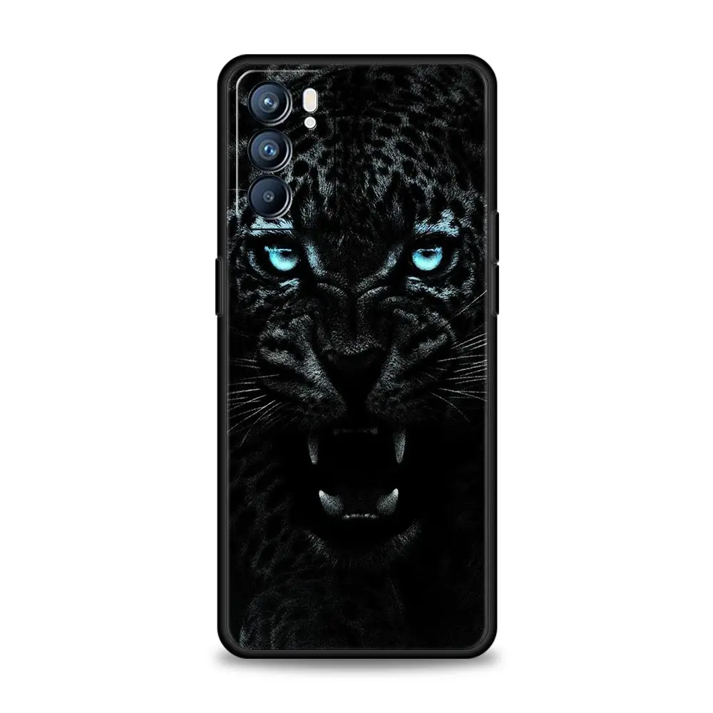Fierce Animal Design Protective Phone Case Cover
