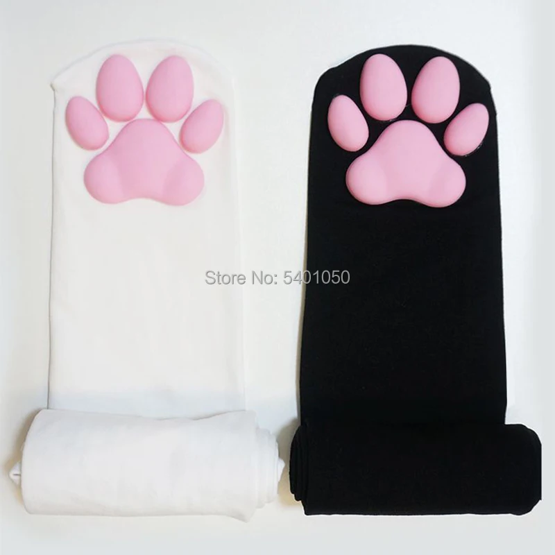 Cat Claw Socks Japan Cosplay Costume Anime Stocking Lolita Knee Socks Cute Pantyhose Cartoon Pantyhose Cosplay Prop