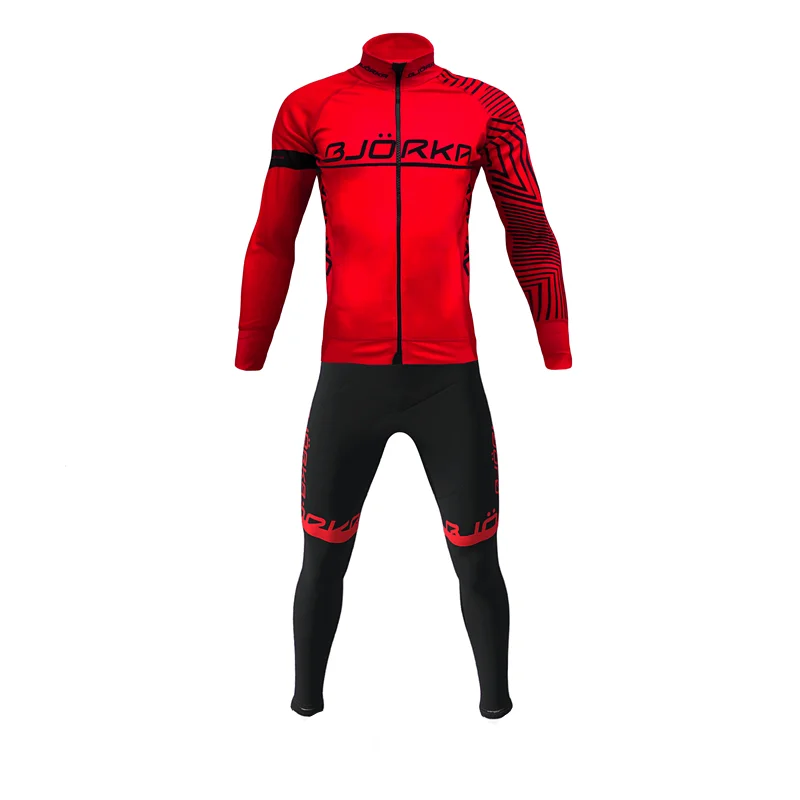 

2021 Winter BJORKA Mens Warm Cycling Long Sleeve Jackets Suits Bicicleta Maillot Ciclismo Hombre Uniformes Mtb Bike Clothing Kit