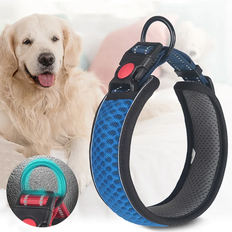 Reflective Breathable Dog Collar 2