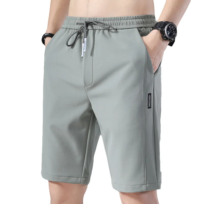 Quick Dry Shorts for Men Straight Shorts Swim Trunks Swim Shorts Bathing Suit Quick Drying Drawstring w/ Pocke for Surfing Beach 3