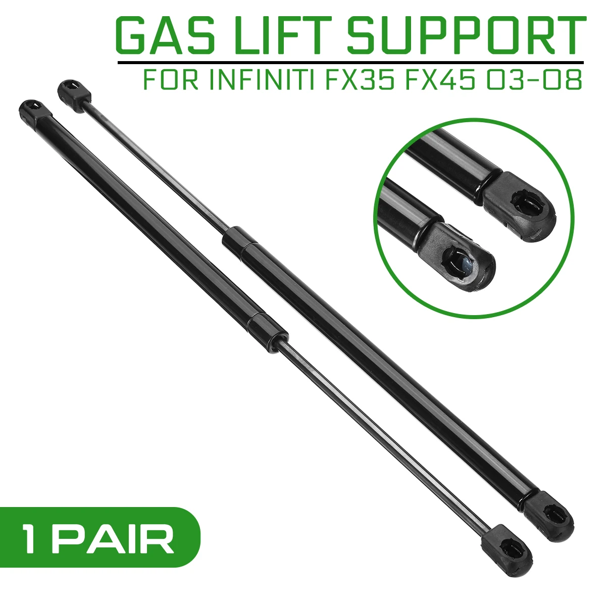 

Rear Trunk Tailgate Gas Spring Shock Lift Struts For Infiniti FX35 FX45 2003-2008 Strut Support Rod Arm Bars Bracket