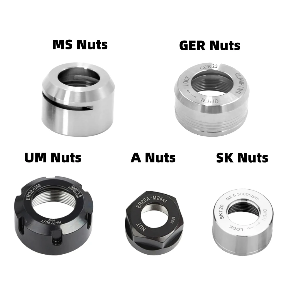 

ER8 ER11 ER16 ER20 ER25 ER32 ER40 гайка A M UM SK10 SK16 CNC ER гравировальная машина MS GER SK гайки держатель инструмента зажимного патрона OZ20 OZ25 OZ32