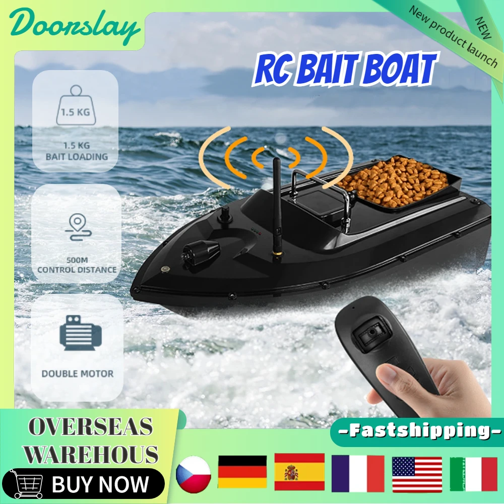 BaitBoat500MWirelessRemoteControlFishingBaitBoatFishingFeeder