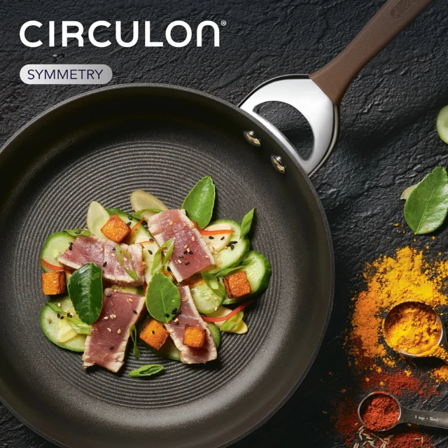 Circulon 11 Piece Symmetry Hard Anodized Nonstick Pots and Pans