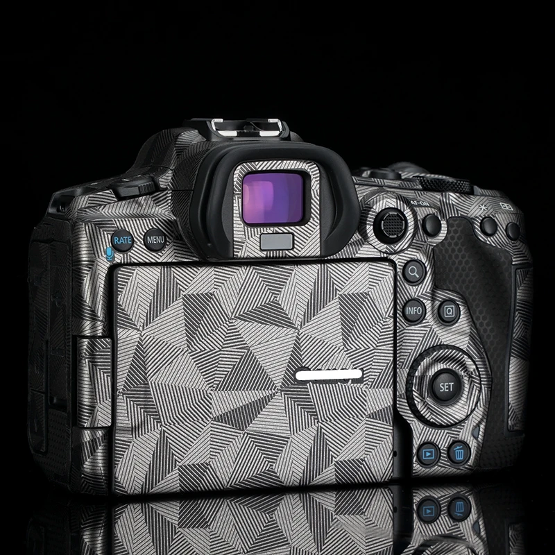 Wrap Film Câmera Body Protective Sticker Pele Decalque Protector Coat Fotografia Acessórios Capa para Canon Eos r5 Eosr5-vinyl - Image 5