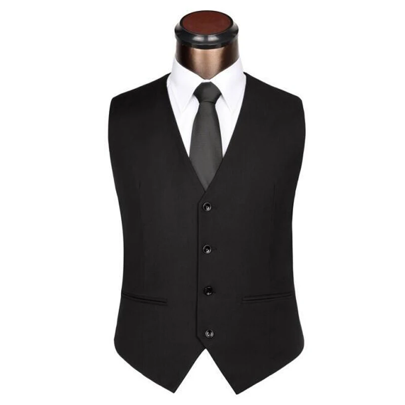 

8XL Oversized Spring Summer Men's Suit Vest V-Neck Formal Sleeveless Jacket Casual Business Suit Clothing Vest for Men Blazers
