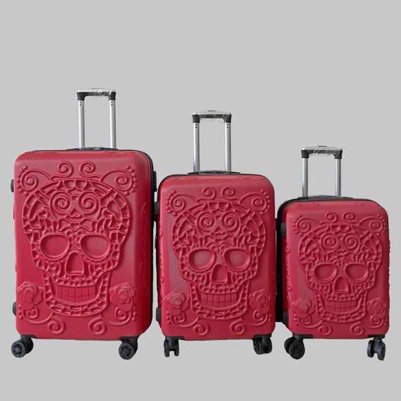 Travel Luggage Pu Leather Suitcase Kids Trolley Suitcase 20