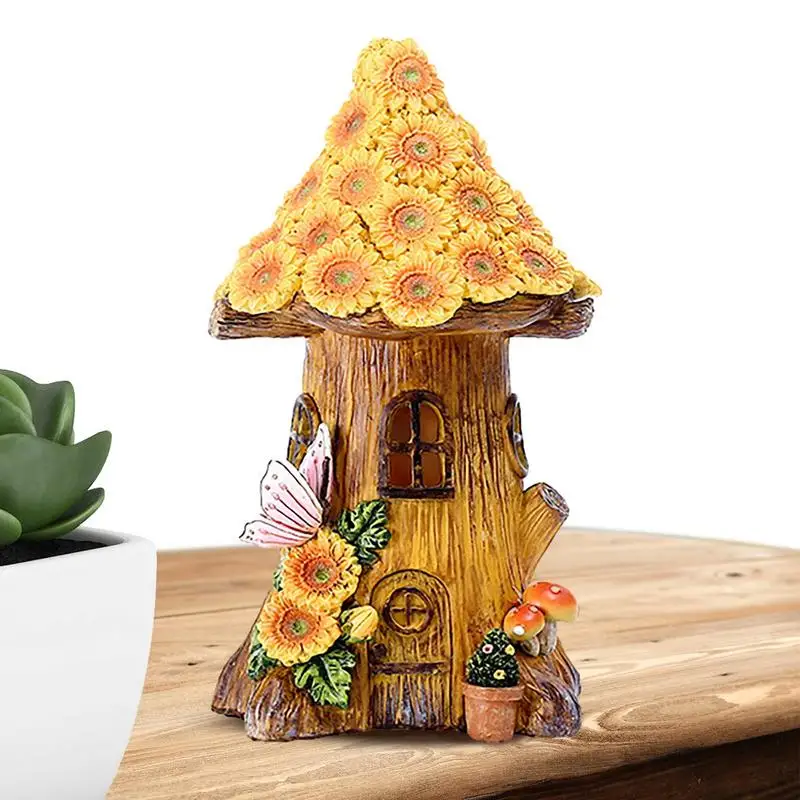 

От солнечной энергии грибовидной формы садовые фонари, садовая Статуэтка на солнечной батарее, фигурки для освещения коттеджа, водонепроницаемые уличные фигурки, фонари на солнечной батарее