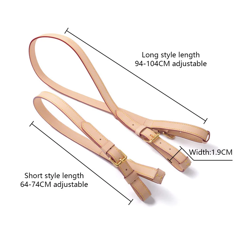 Leather Shoulder Bag Strap For Classic Bucket Bag Shoulder Crossbody Replacement Adjustable Purse Handbag Strap Bag Accessories