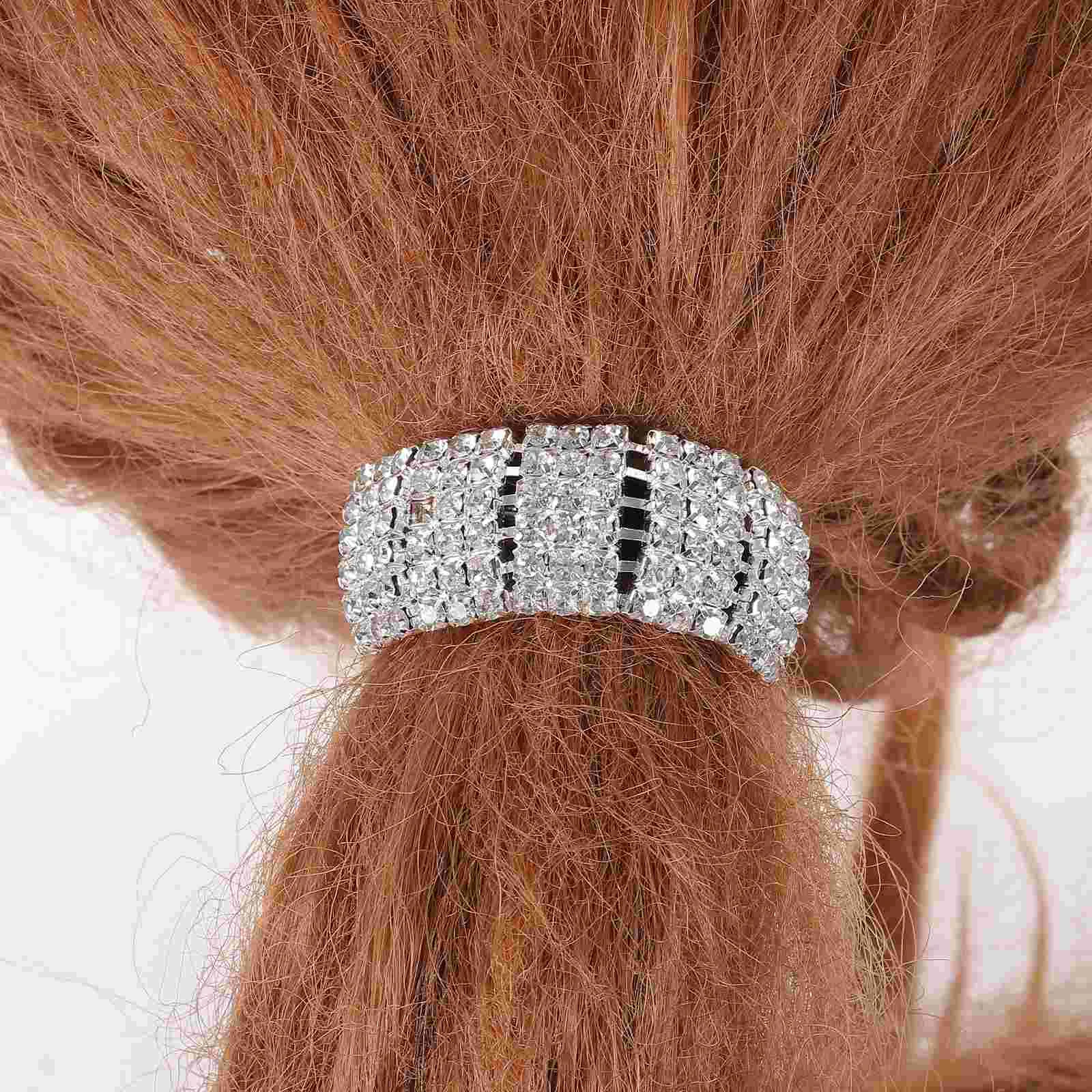 

Stretch Elastic Band Bracelet Women's Bracelets Ponytail Holder Hair Barrettes Fashion Tie