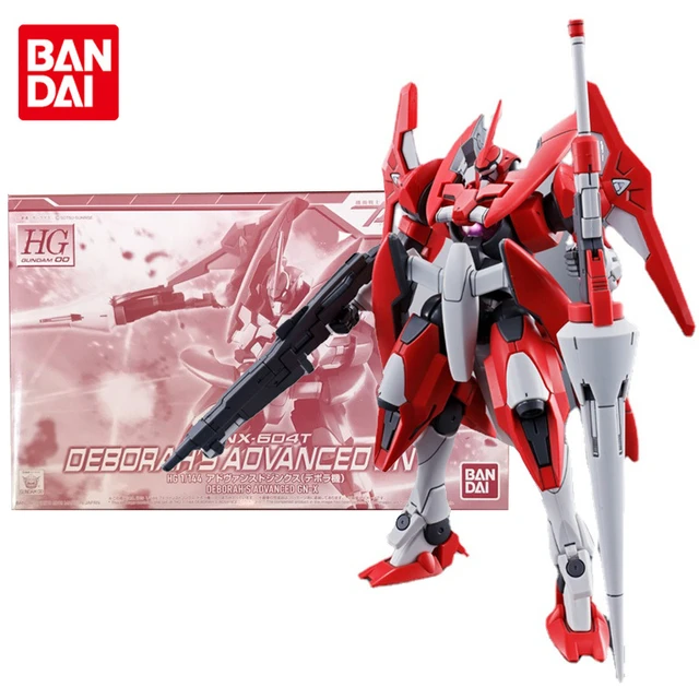 Bandai Genuine Gundam Model Kit Anime Figure HG GNX-604T Deborah's Advanced  GNX Gunpla Anime Action Figure Toys for Children