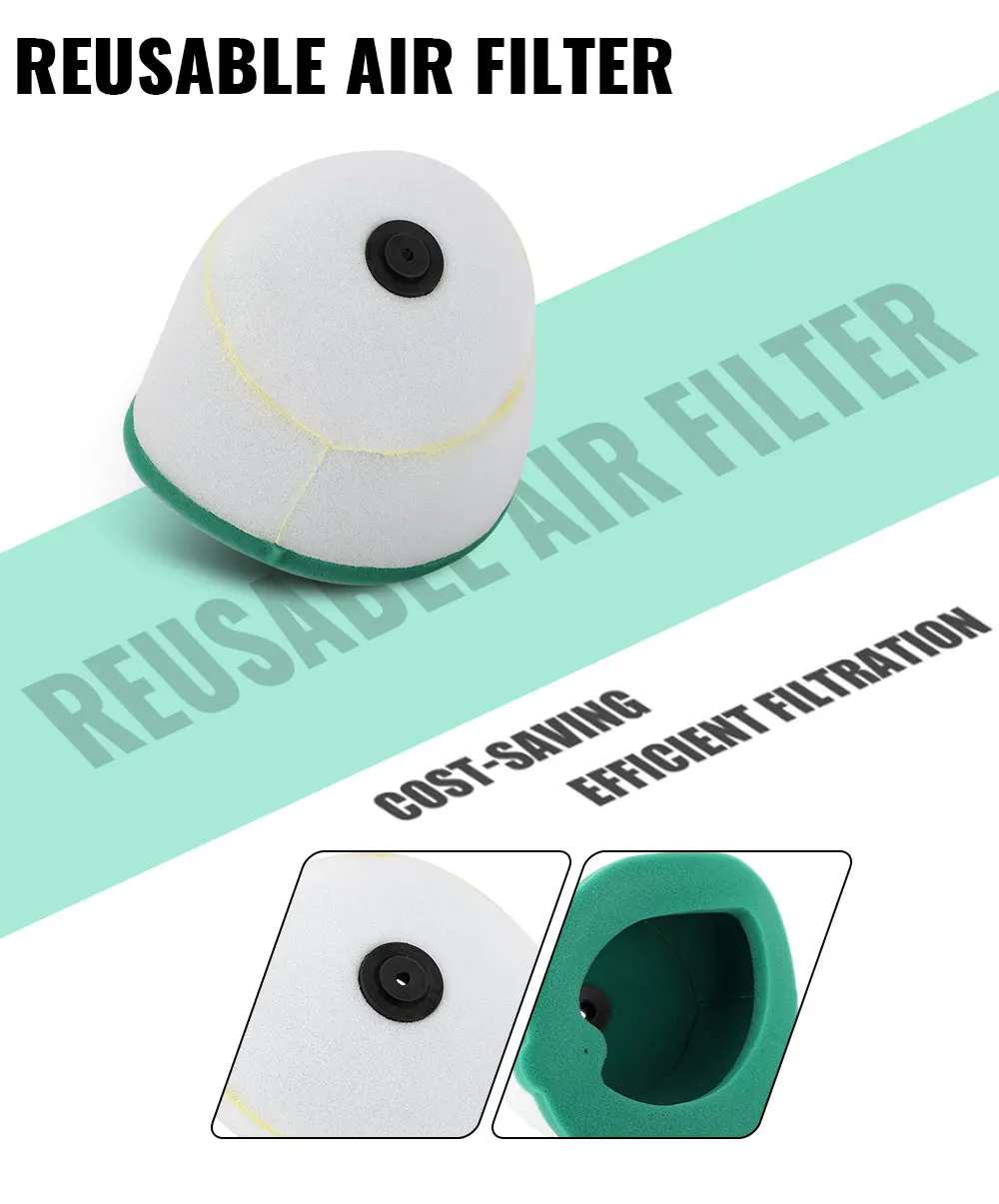 Air Filter Cleaner Motocross Air Filter Air Filter Motorcycle Air Filter Motorcycle High Quality Air Filter For HONDA YAMAHA SUZUKI KAWASAKI CR CRF RM RMZ YZ WRF YZF KX KXF 125 250 400 426 450