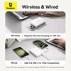 Baseus 15W 10000mAh Power Bank Qi2 Certified Wireless Magnetic Powerbank External Battery For iPhone 16 15 14 13 12 Pro Max 4