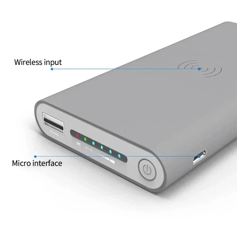 200000mah Power Bank Two-way Wireless Fast Charging Powerbank Portable Charger Type-c External Battery For Samsung Iphone Xiaomi 4