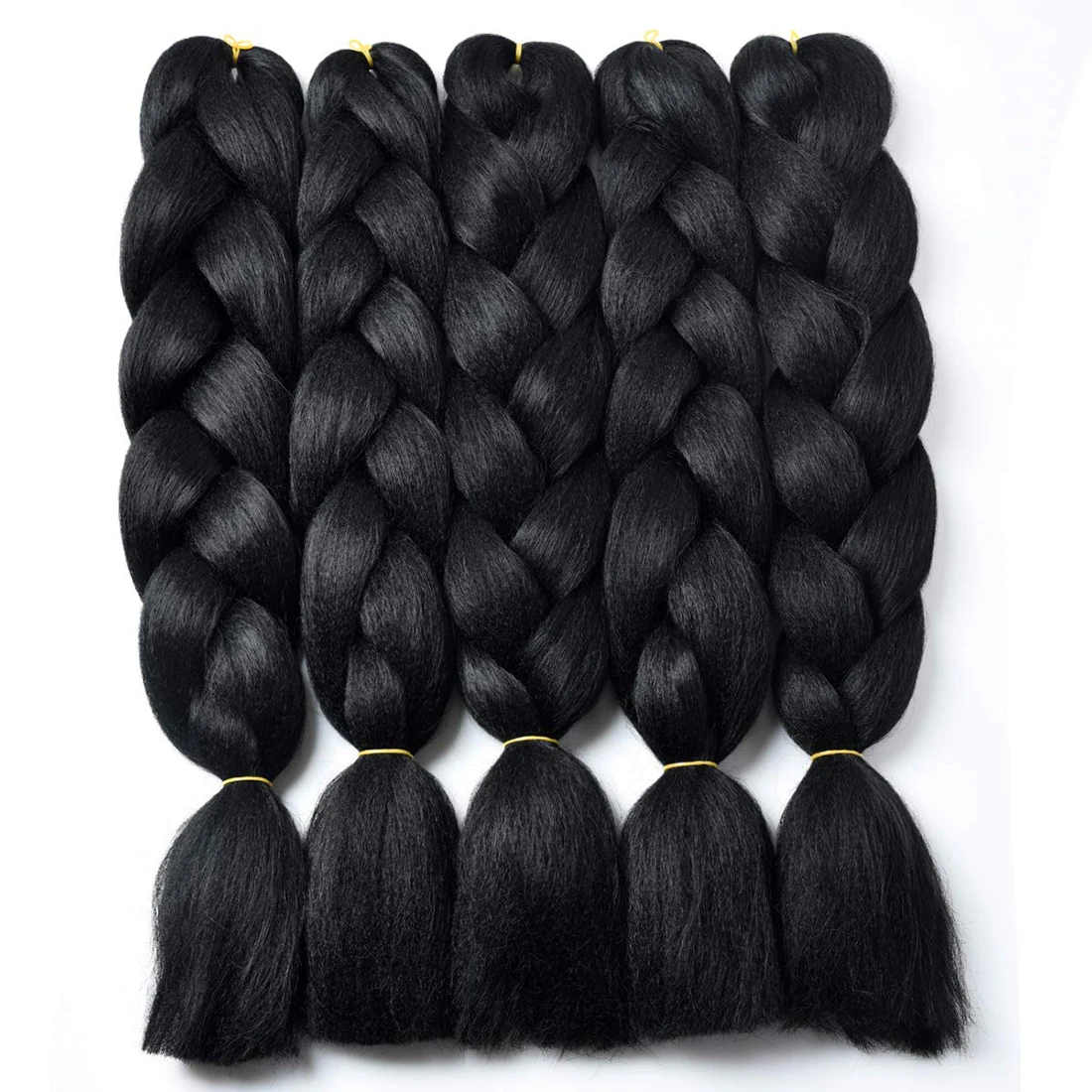 WonderLady Braiding Hair Jumbo Braids Extensions Crochet Braids Hair For Black Women 24inch 5pcs/lot Synthetic Braiding