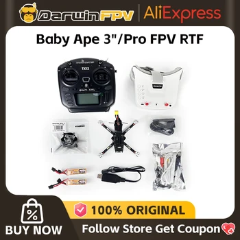 DarwinFPV Baby Ape 3 pollici BabyApe Pro V3 RTF FPV Drone Controllo di volo Quadcopters RTF FPV Drone