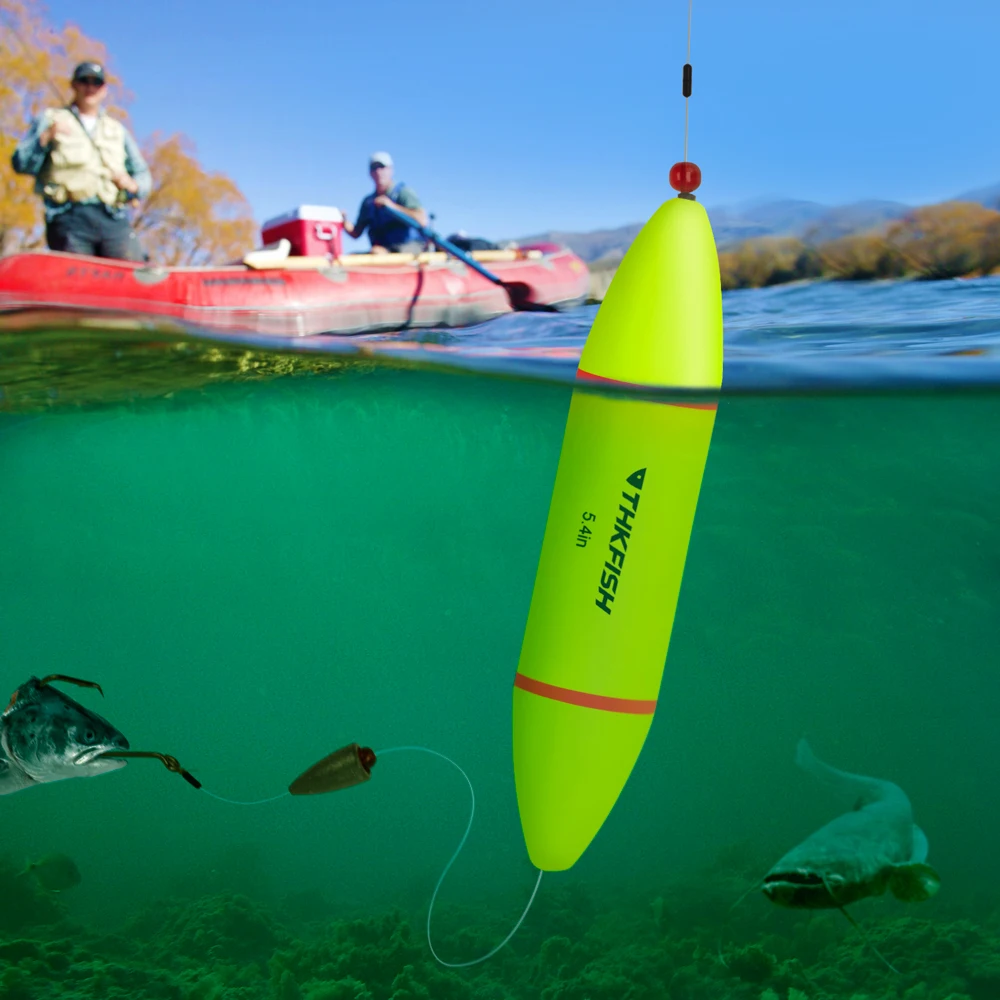 8Pcs 3.5in 4.5in 5.4in Foam Fishing Floats Catfish Buoy Fishing Bobber Peg Float Indicator Corks for Catfishing Tackle Wholesale