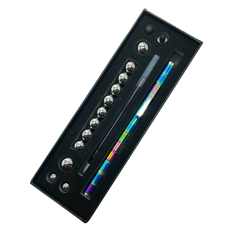 Decompression Magnetic Metal Pen Multi-function Writing Magnet Ballpoint Pen Novelty Gifts for Friends or Kids