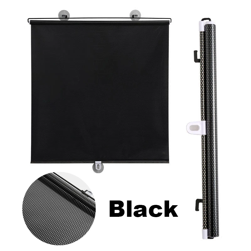 Suction Cup Roller Blinds Sunshade Car Bedroom Kitchen Balconies Sun-shading Nail-free Blackout Blind Window Shades for Home roller blinds
