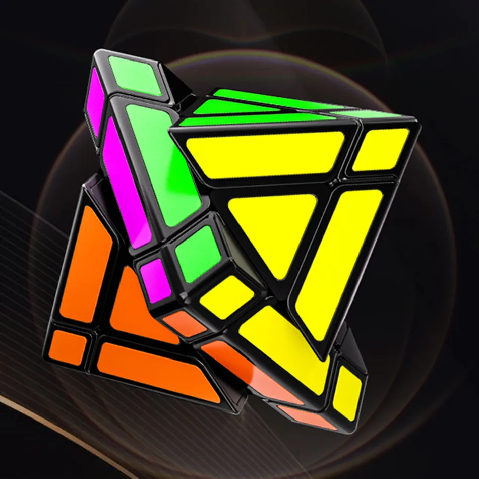 FanXin Fun FTO Rotating Octahedron Magic Cube Puzzle Toy