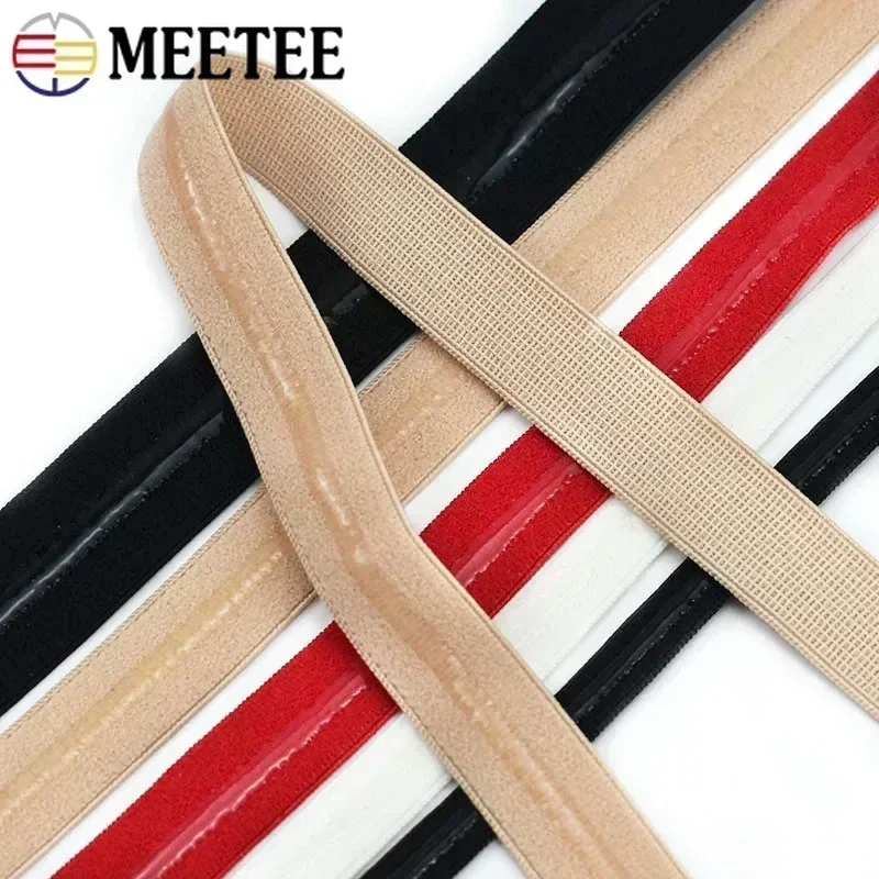 Transparent Silicone Non-Slip Elastic Band for DIY Sewing and Underwear Accessories