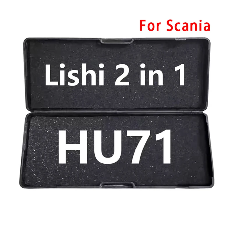 LISHI 2 IN 1 HU71 For land rover Scania heavy truck LISHI Pick/Decoder HU71 Locksmith Tools locksmith tools locksmith extractor tools lock pick tools lock pick set lock repair tool