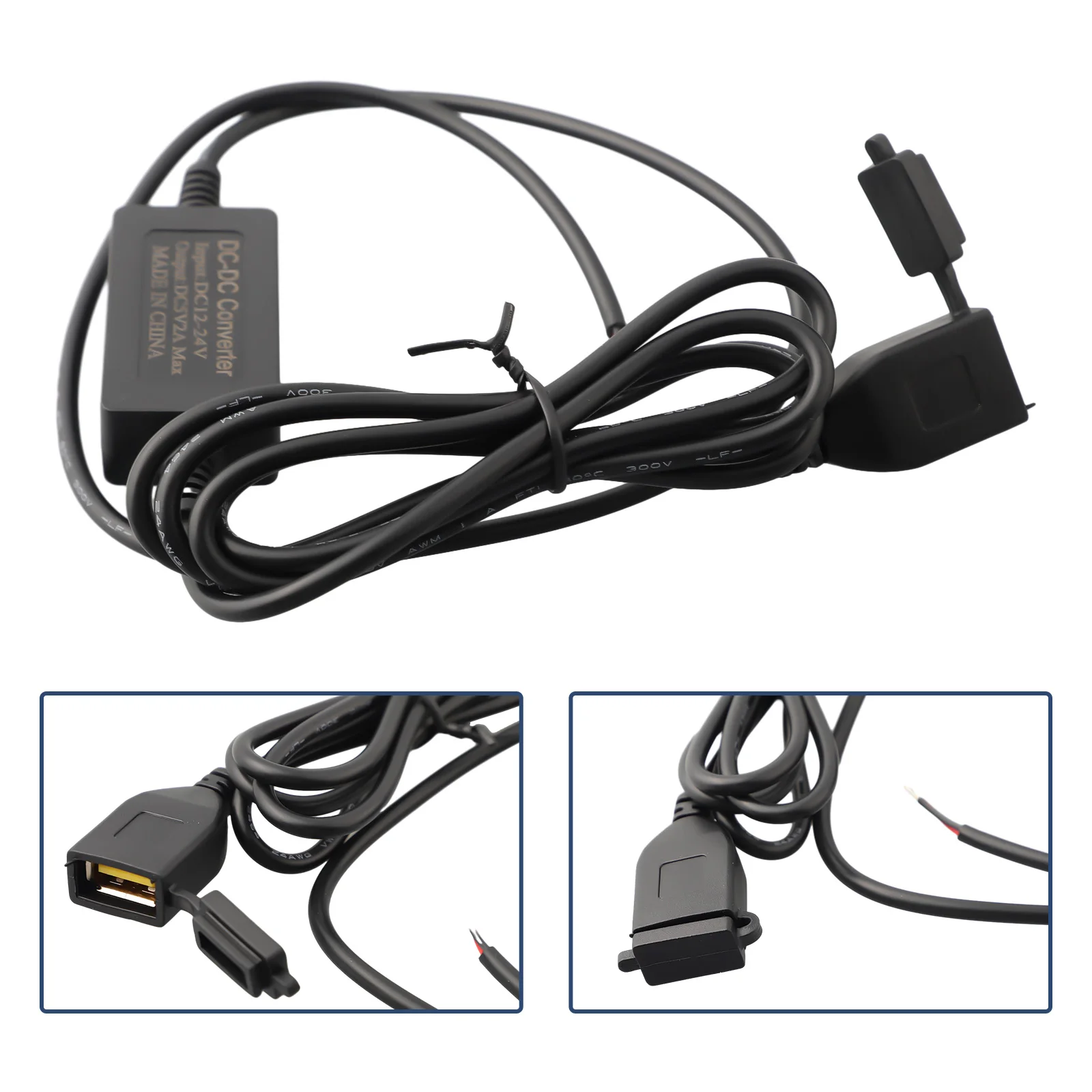 

1 * скрытое Зарядное устройство USB для мотоцикла, смарт-телефона, источник питания для мотоцикла, зарядное устройство, разъем питания USB, водонепроницаемый адаптер 12 ~ 24 В