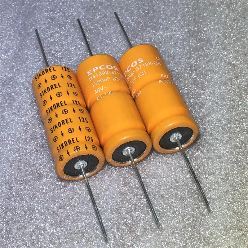 B41692-S7188-Q6 New German EPCOS B41692 series 1800UF 40V audio filter electrolytic capacitor 5pcs