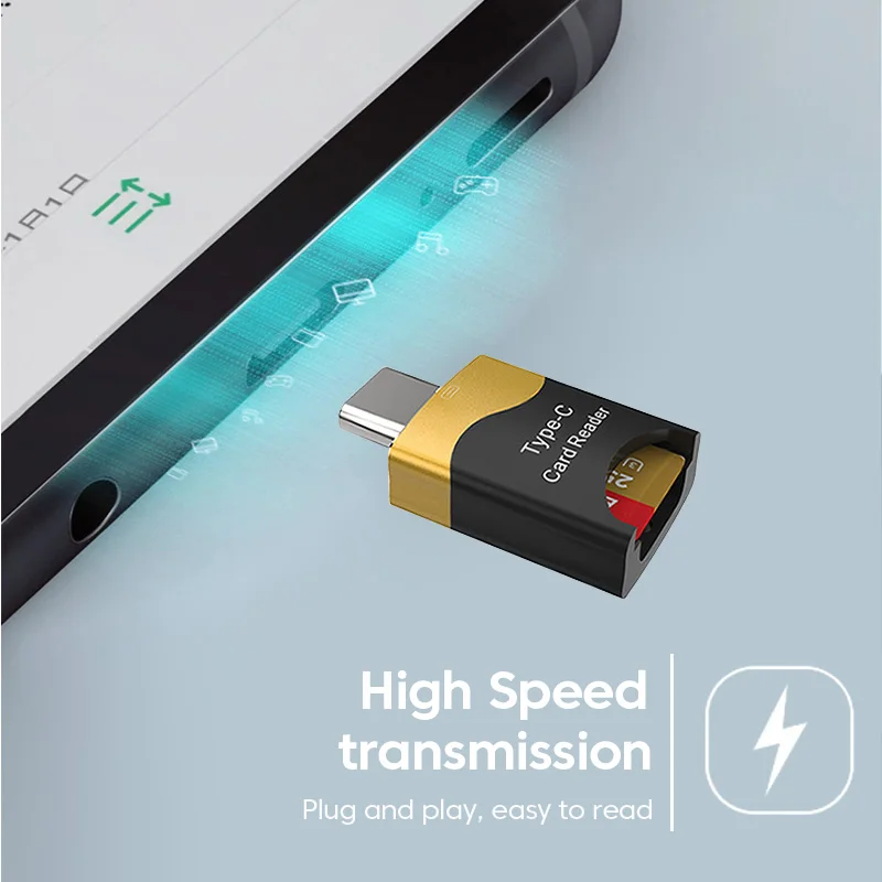 USB 3.0 OTG Type C To Micro-SD TF Adapter Cardreader High Speed Card Reader Smart Memory Card Reader For Huawei Samsung Laptop BEST SELLERS