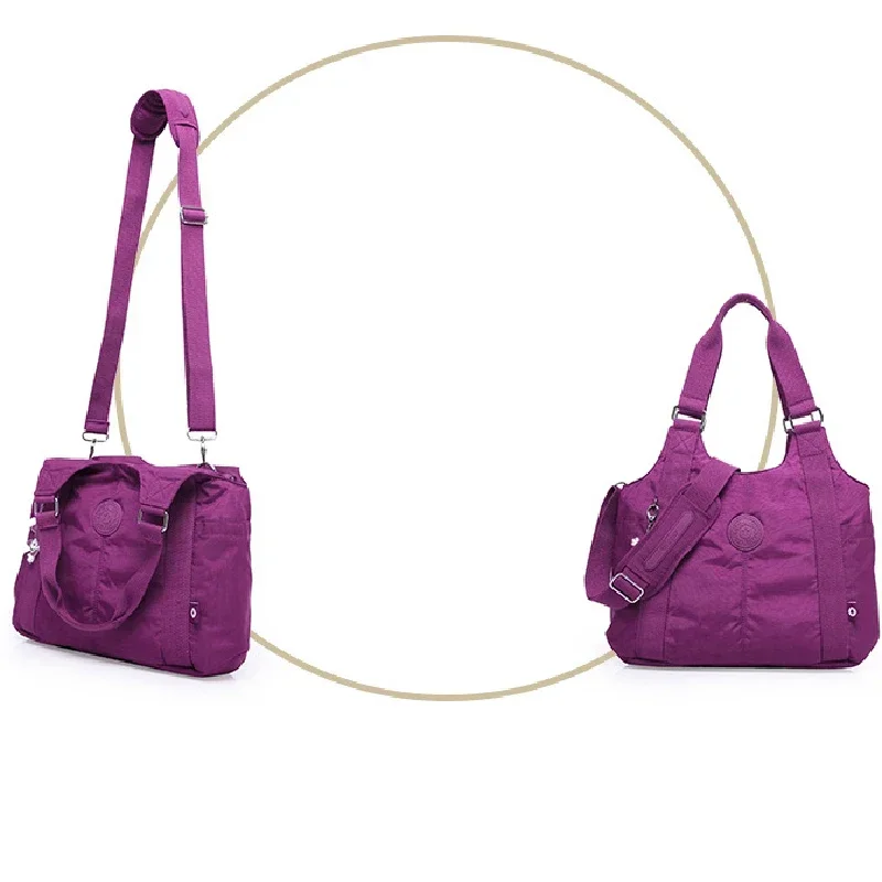 Waterproof Nylon Messenger Bag for Men and Women