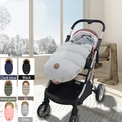 Baby Winter Sleeping Bag For Stroller Thick Footmuff Sleep Sack Envelope for Newborns Warm Waterproof Sleeping Bags