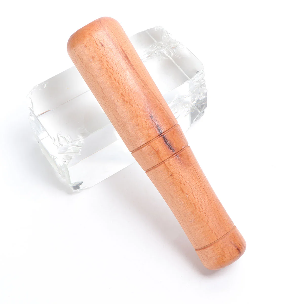Wooden Pestle Garlic Crusher Spice Grinder Kitchen Tool Mills Wooden Muddler Wood Kitchen Muddler Dining Bar Hand Mills