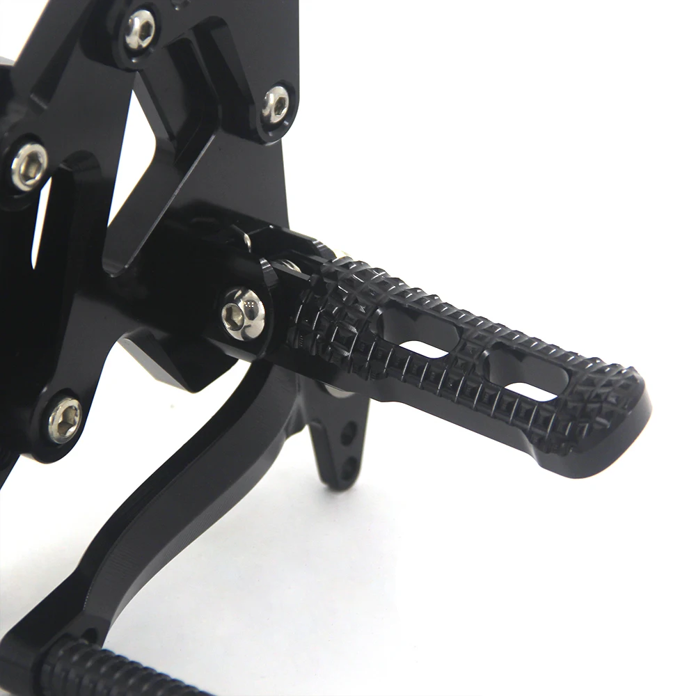Für Kawasaki Z900 Z900 2017-2024 2018 2019 2020 2021 CNC Einstellbare vordere Pedal Fußrasten Hinten Set Fußrasten Pedal Zubehör – Detail 17