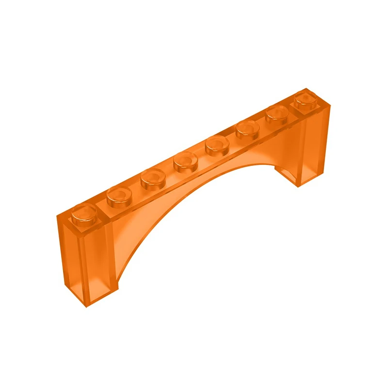 Gobricks GDS-677 Brick Arch 1x8x2 Raised compatible with lego